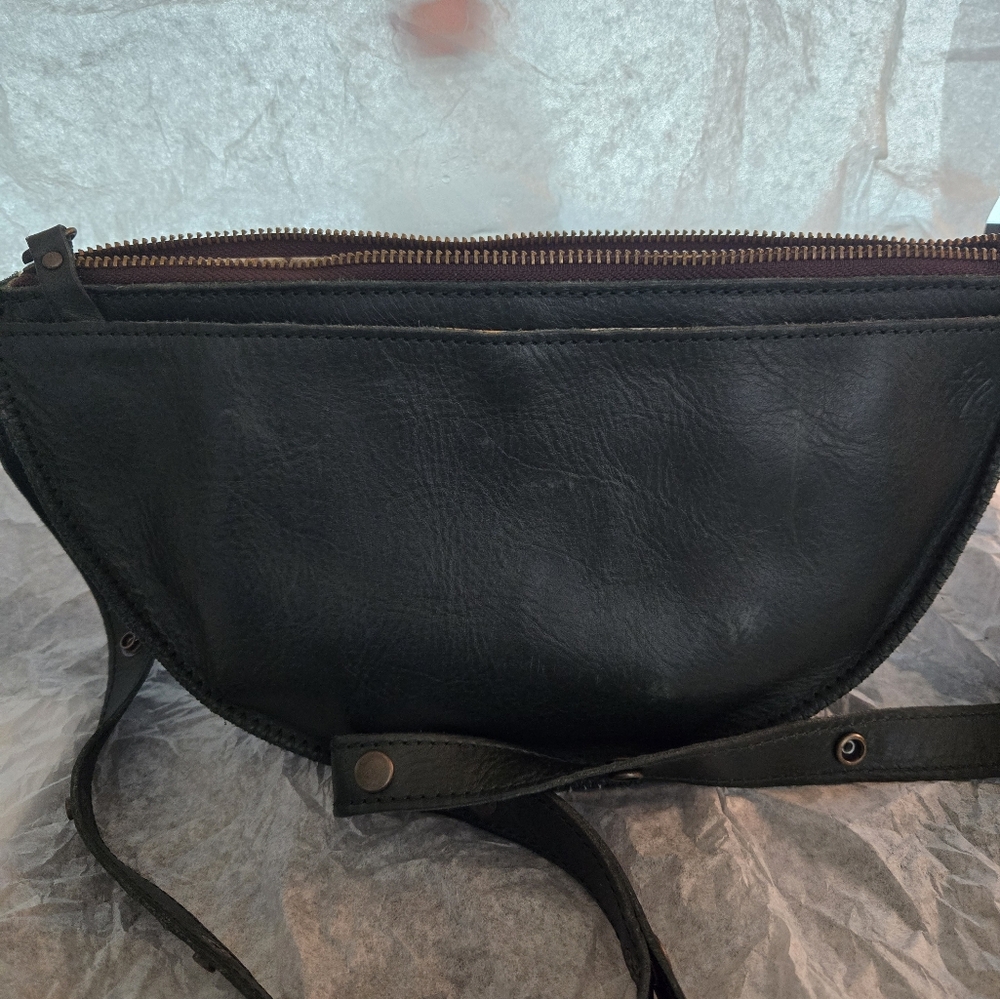 Forest Green Queen Bee Crossbody/Belt Bag with matching key chain
